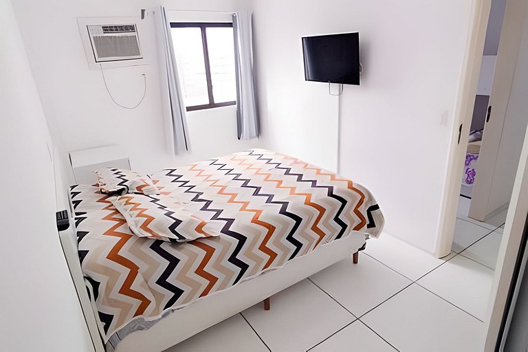 Apt | Golden Place 406 | com 2/4 e 2WC Ponta Verde