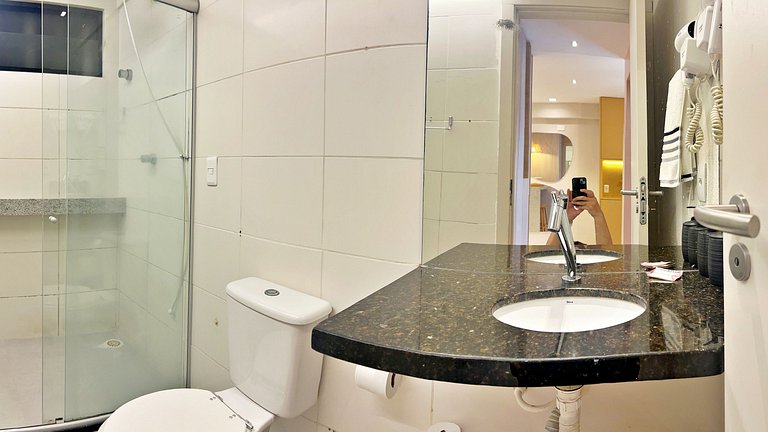 Apt | Port Ville 309 | Lindo Novo Vista para o Mar