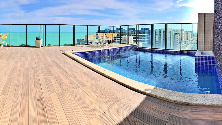 Apt | Gales de Pajuçara 705 | Piscina na Cobertura