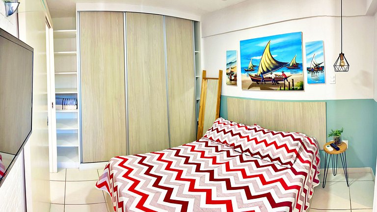 Apt | Gales de Pajuçara 605 | Piscina na Cobertura