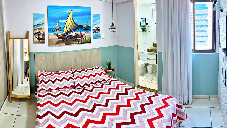 Apt | Gales de Pajuçara 605 | Piscina na Cobertura