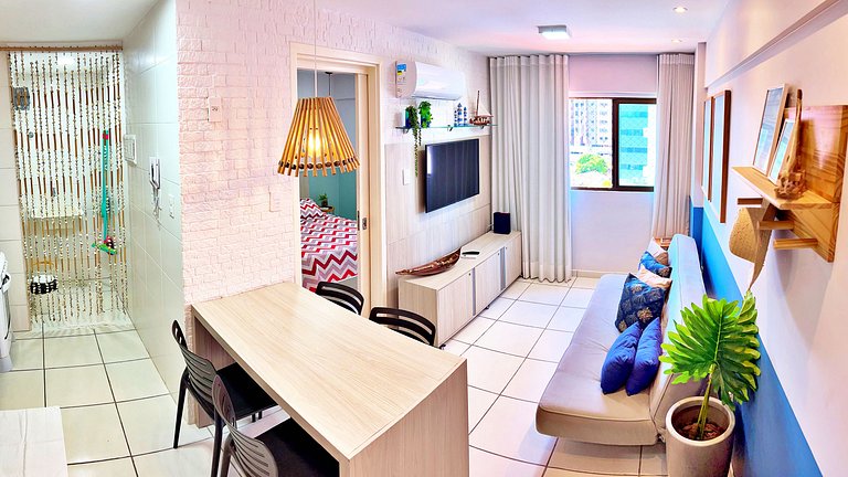 Apt | Gales de Pajuçara 605 | Piscina na Cobertura