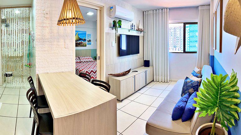 Apt | Gales de Pajuçara 605 | Piscina na Cobertura