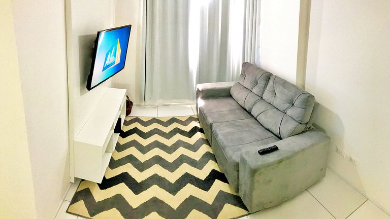 Apt | Golden Place 406 | com 2/4 e 2WC Ponta Verde