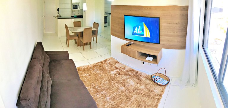 Apt | Golden Place 412 | com 2/4 e 2WC Ponta Verde