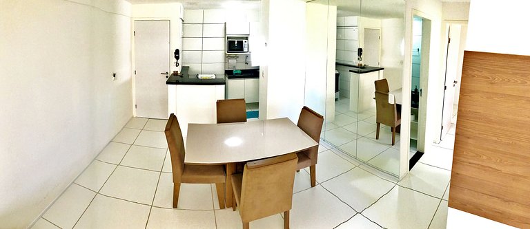 Apt | Golden Place 412 | com 2/4 e 2WC Ponta Verde