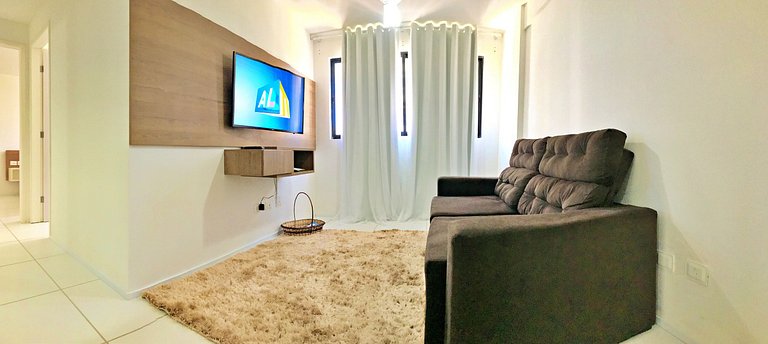 Apt | Golden Place 412 | com 2/4 e 2WC Ponta Verde