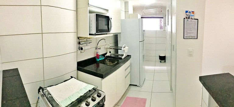 Apt | Golden Place 412 | com 2/4 e 2WC Ponta Verde