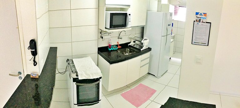 Apt | Golden Place 412 | com 2/4 e 2WC Ponta Verde