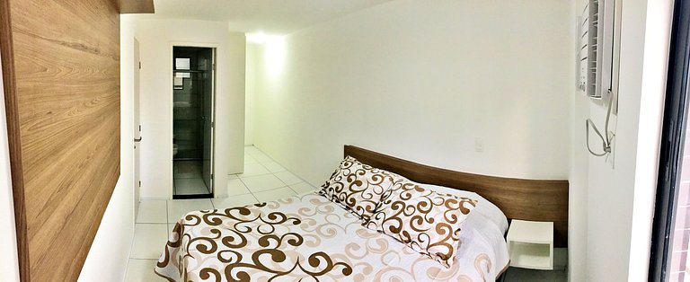 Apt | Golden Place 412 | com 2/4 e 2WC Ponta Verde