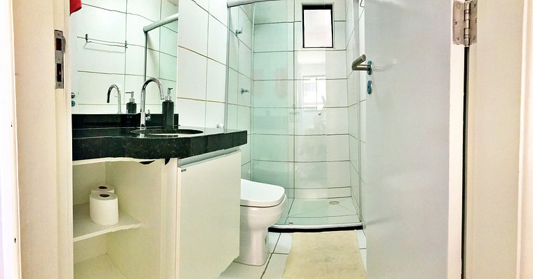 Apt | Golden Place 412 | com 2/4 e 2WC Ponta Verde