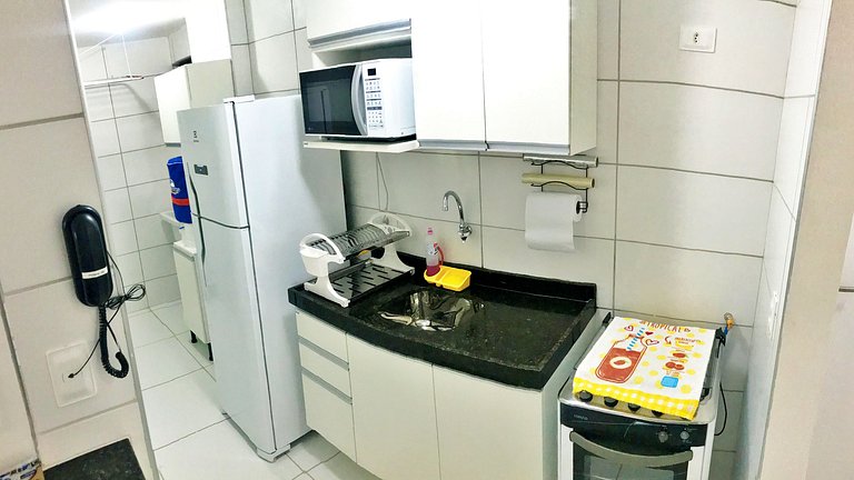 Apt | Golden Place 503 | com 2/4 e 2WC Ponta Verde