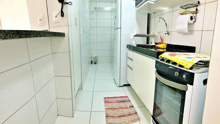 Apt | Golden Place 503 | com 2/4 e 2WC Ponta Verde