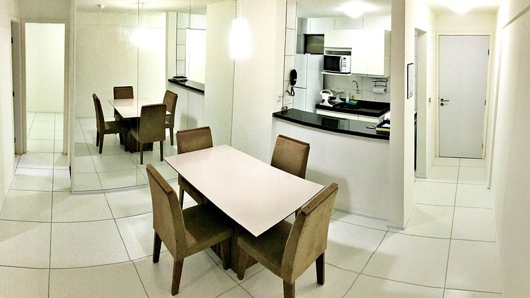 Apt | Golden Place 509 | com 2/4 e 2WC Ponta Verde