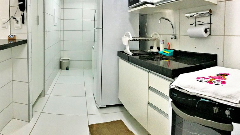 Apt | Golden Place 509 | com 2/4 e 2WC Ponta Verde