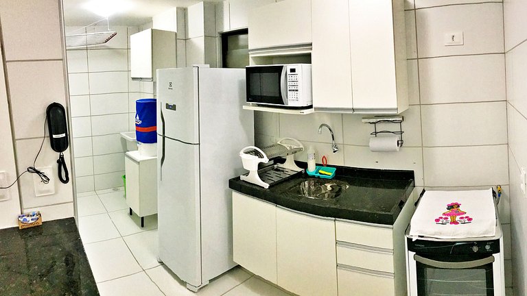 Apt | Golden Place 509 | com 2/4 e 2WC Ponta Verde