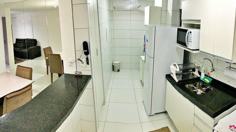 Apt | Golden Place 509 | com 2/4 e 2WC Ponta Verde