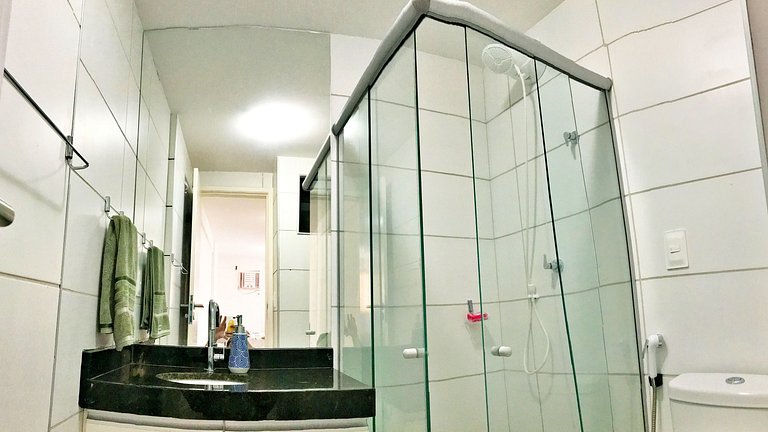 Apt | Golden Place 509 | com 2/4 e 2WC Ponta Verde