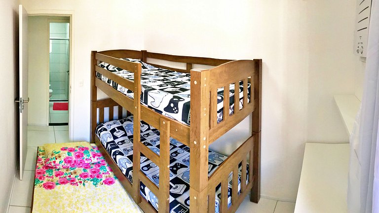 Apt | Golden Place 509 | com 2/4 e 2WC Ponta Verde