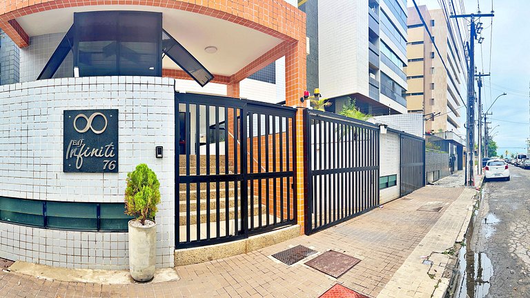 Apt | Infiniti 105 | 100m praia P. Verde, piscina
