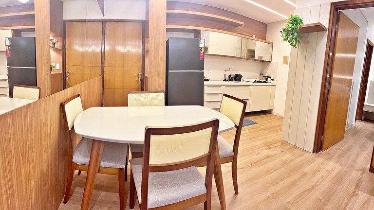 Apt | Infiniti 105 | 100m praia P. Verde, piscina