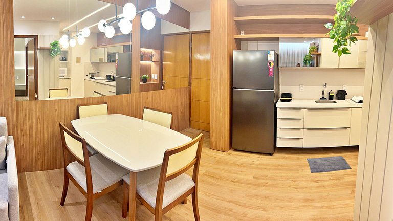 Apt | Infiniti 105 | 100m praia P. Verde, piscina