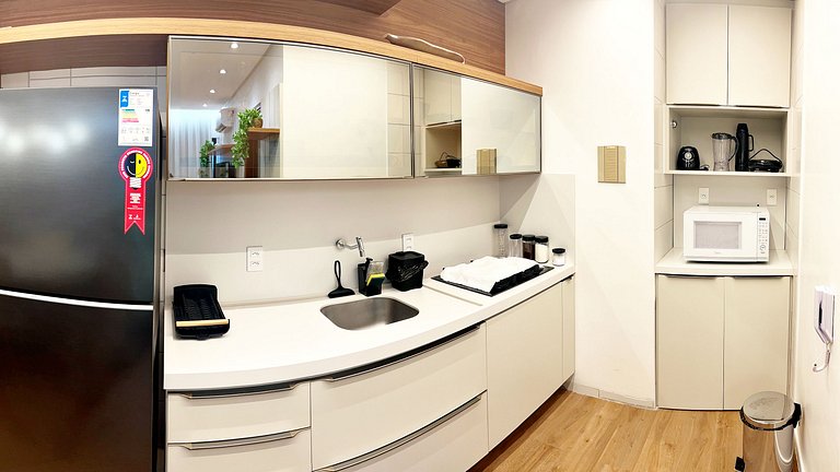 Apt | Infiniti 105 | 100m praia P. Verde, piscina