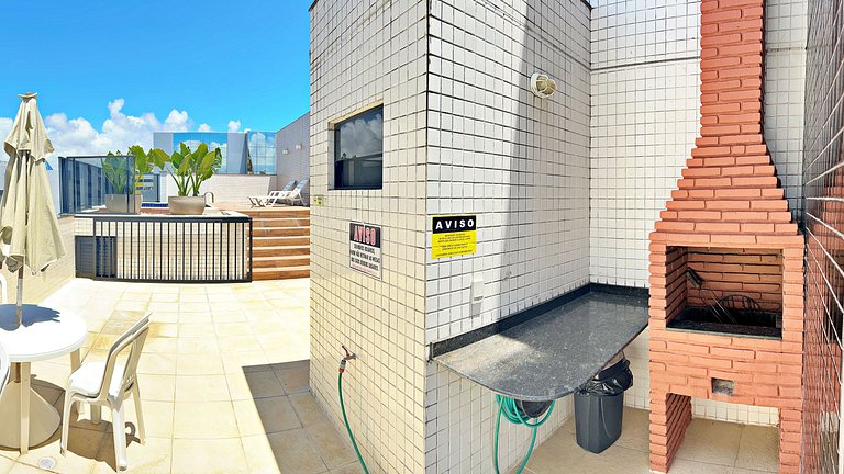 Apt | Port Ville 906 | Piscina, churrasq, academia