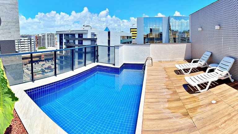 Apt | Port Ville 906 | Piscina, churrasq, academia