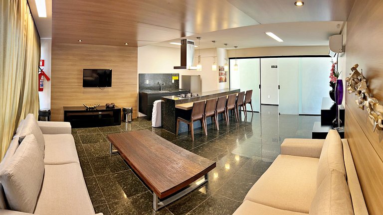 Apt | Port Ville 906 | Piscina, churrasq, academia