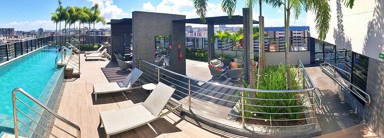 Apt | Time 812 | Conveniência e Estrutura de Hotel