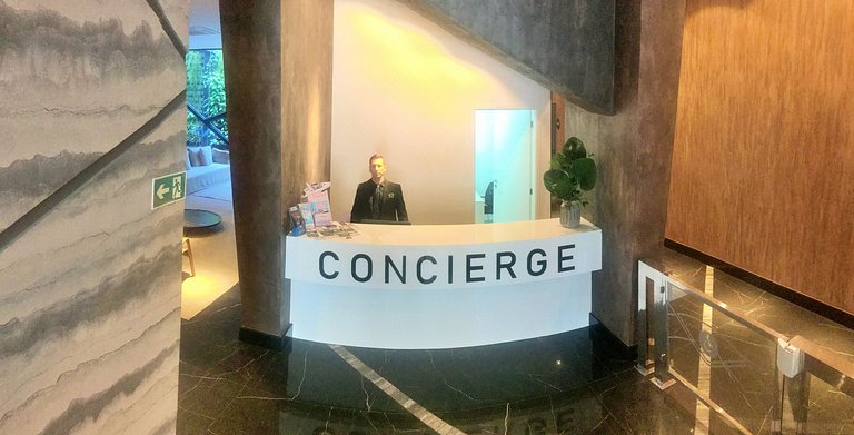 Apt | Time 812 | Conveniência e Estrutura de Hotel