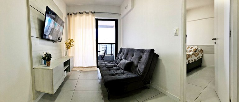 Apt | Time 812 | Conveniência e Estrutura de Hotel