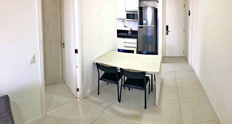 Apt | Time 812 | Conveniência e Estrutura de Hotel