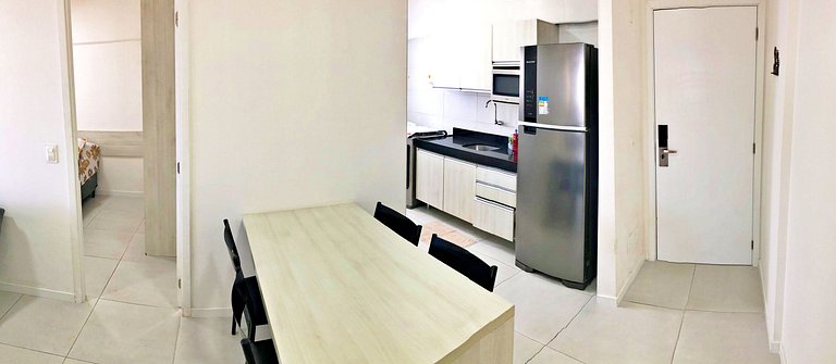 Apt | Time 812 | Conveniência e Estrutura de Hotel