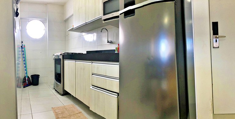 Apt | Time 812 | Conveniência e Estrutura de Hotel